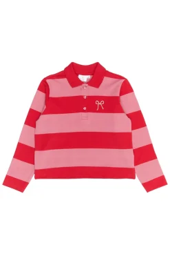Sale Rook Langærmet Pique Polo, , 134-140 cm Børn T-Shirts & Toppe