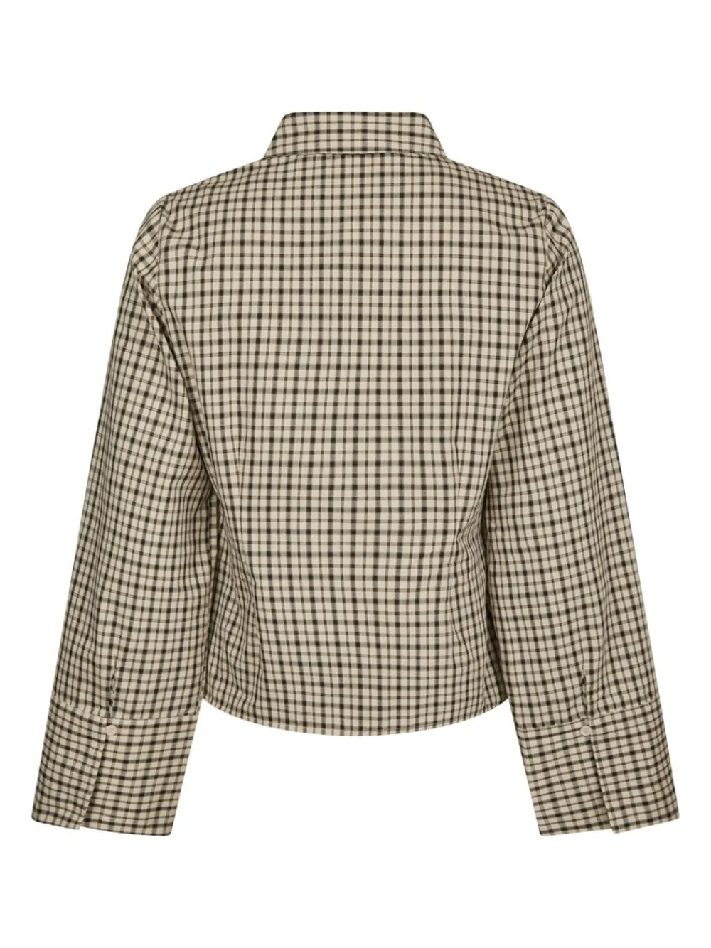 New Rosa Checked Skjorte, , 38 Dame Bluser & Skjorter