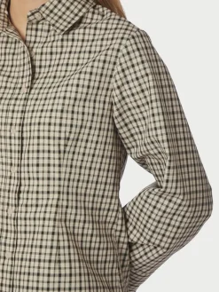 New Rosa Checked Skjorte, , 38 Dame Bluser & Skjorter
