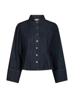 Discount Rosa Denim Skjorte, , 34 Dame Bluser & Skjorter