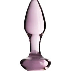 Sinful Rosa Glas Butt Plug- Sexlegetøj