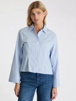 Outlet Rosa Stripe Shirt, , 38 Dame Bluser & Skjorter
