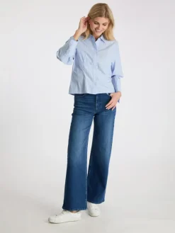 Outlet Rosa Stripe Shirt, , 38 Dame Bluser & Skjorter