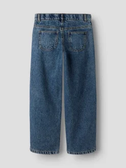 Name It Rose Wide Rhinestone Jeans, , 152 cm-Børn Jeans