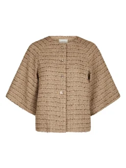 Best Rosella Boucle Mini Jakke, , 38 Dame Jakker & Frakker