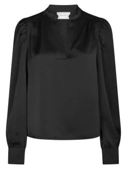Sale Rosslyn Heavy Sateen Bluse, , 40 Dame Bluser & Skjorter