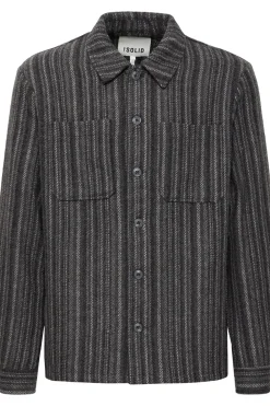 Solid Rowe Overshirt, , XXL- Overshirts