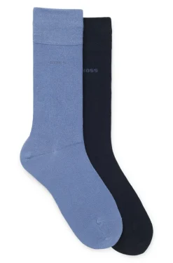 Boss Black RS Bamboo 2-pak Strømper, , 43-46- Strømper