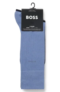 Boss Black RS Bamboo 2-pak Strømper, , 43-46- Strømper