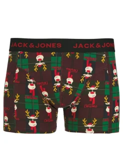 Clearance Rudolph Boxershorts & Strømpe Gavesæt, , 164 cm Børn Undertøj & Nattøj|Sokker & Strømper