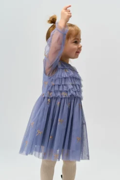 Runa Kjole, , 110 cm Børn Kjoler