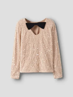 Name It Rusitta Bow Bluse, , 134-140 cm-Børn Bluser