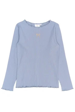 Best Rya Langærmet Rib Bluse, , 134-140 cm Børn Bluser