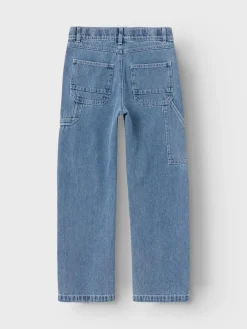 Name It Ryan Straight Jeans, , 128 cm-Børn Jeans