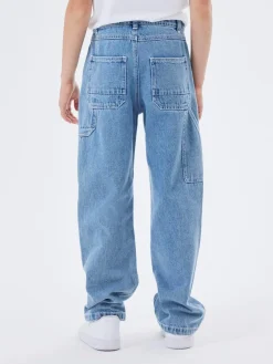 Name It Ryan Straight Jeans, , 128 cm-Børn Jeans