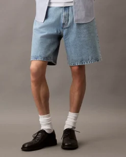 Discount 90's Regular Denim Shorts, , 34 Shorts