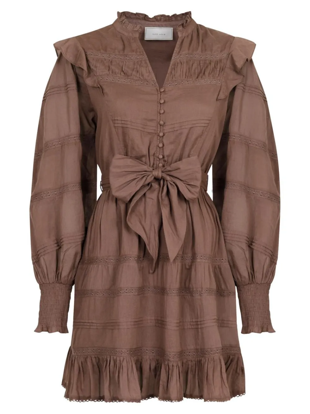 Neo Noir Salli S Voile Kjole, , 38-Dame Kjoler