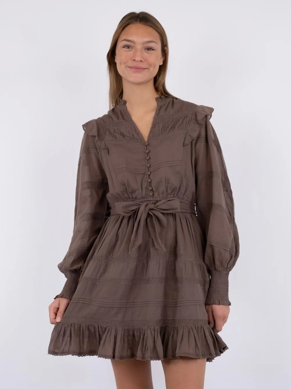 Neo Noir Salli S Voile Kjole, , 38-Dame Kjoler
