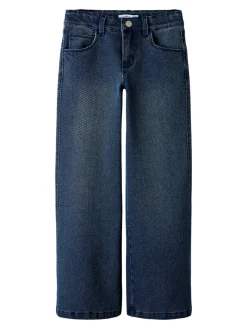 Name It Salli X-Wide Jeans, , 128 cm-Børn Jeans