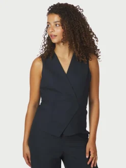 Hot Samara Melange Vest, , 40 Dame Veste