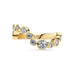 Hot Sardinien Wave Ring, , 60 Dame Ringe