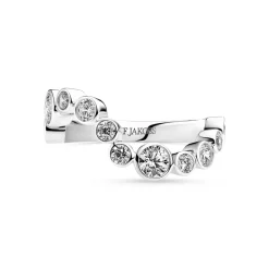 Sif Jakobs Jewellery Sardinien Wave Ring, , 60-Dame Ringe