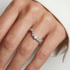 Sif Jakobs Jewellery Sardinien Wave Ring, , 60-Dame Ringe