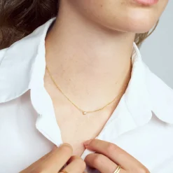 Sif Jakobs Jewellery Sarzana Halskæde, , 45 cm-Dame Halskæder