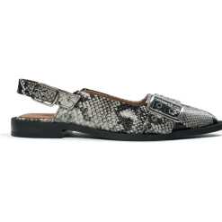 New Saso Slingback Ballerinasko, , 37 Dame Flade Sko|Ballerinaer