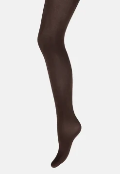 Wolford Satin Opaque 50 Strømpebukser, Sort, L-Dame Strømper