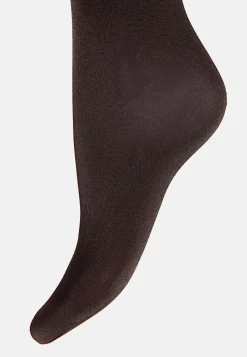 Wolford Satin Opaque 50 Strømpebukser, Sort, L-Dame Strømper