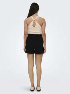 New Say Linen Shorts, , 34 Dame Shorts