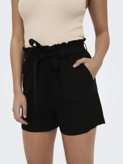 New Say Linen Shorts, , 34 Dame Shorts