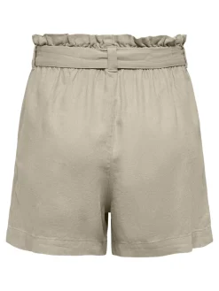 JDY Say Linen Shorts, , 36-Dame Shorts