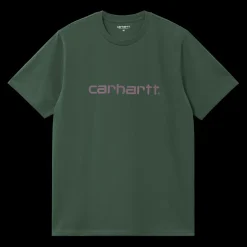 Carhartt WIP Script T-shirt, , XS- T-Shirts & Poloer