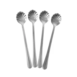 Rice Seashell 4-pak Latteskeer- Bestik