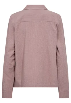 Online Seersucker Natskjorte, , XS Dame Loungewear