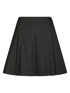 Neo Noir Selah B Pinstripe Nederdel, , 38-Dame Nederdele