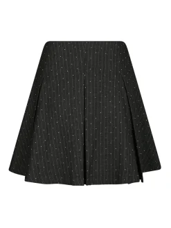 Neo Noir Selah B Pinstripe Nederdel, , 38-Dame Nederdele
