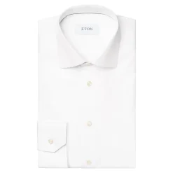 New Semi Solid Signature Twill Slim Skjorte, , 41 Skjorter
