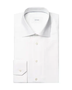 Semi-Solid Twill Contemporary Skjorte, , 40 Skjorter