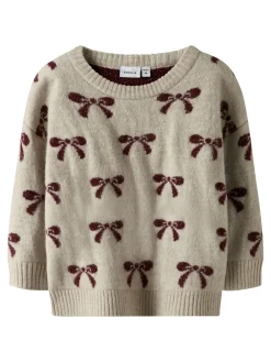 Senya Striktrøje, , 110 cm Børn Strik & Sweatshirts