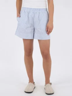 Hot Shady Stripe Shorts, , 34 Dame Shorts