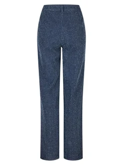 Discount Shaya Denim Structure Bukser, , 34 Dame Bukser & Leggings