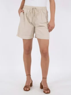 Neo Noir Shea Linen Shorts, , 34-Dame Shorts