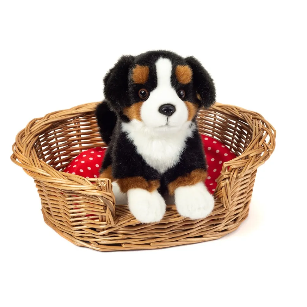 Teddy Hermann Siddende Berner Sennen,-Børn Bamser & Tøjdyr