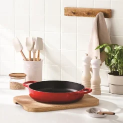 Le Creuset Signature Everyday Støbejerns Stegepande, , Ø28 cm- Gryder & Pander