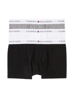 New Signature Logo Waistband 3-pak Trunks, , 152-164 cm Børn Undertøj & Nattøj