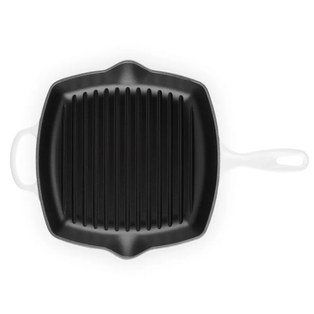 Le Creuset Signature Støbejerns Kvadratisk Grillpande, , 26x26 cm- Gryder & Pander