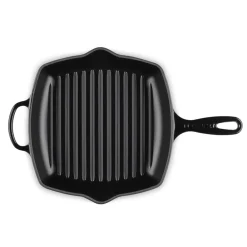 Signature Støbejerns Kvadratisk Grillpande, , 26x26 cm Gryder & Pander